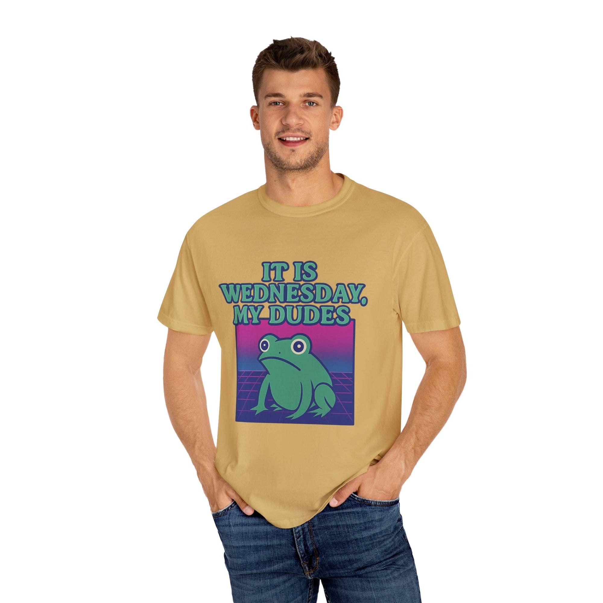 it's wednesday my dudes - vaporwave - Graphic T-shirt