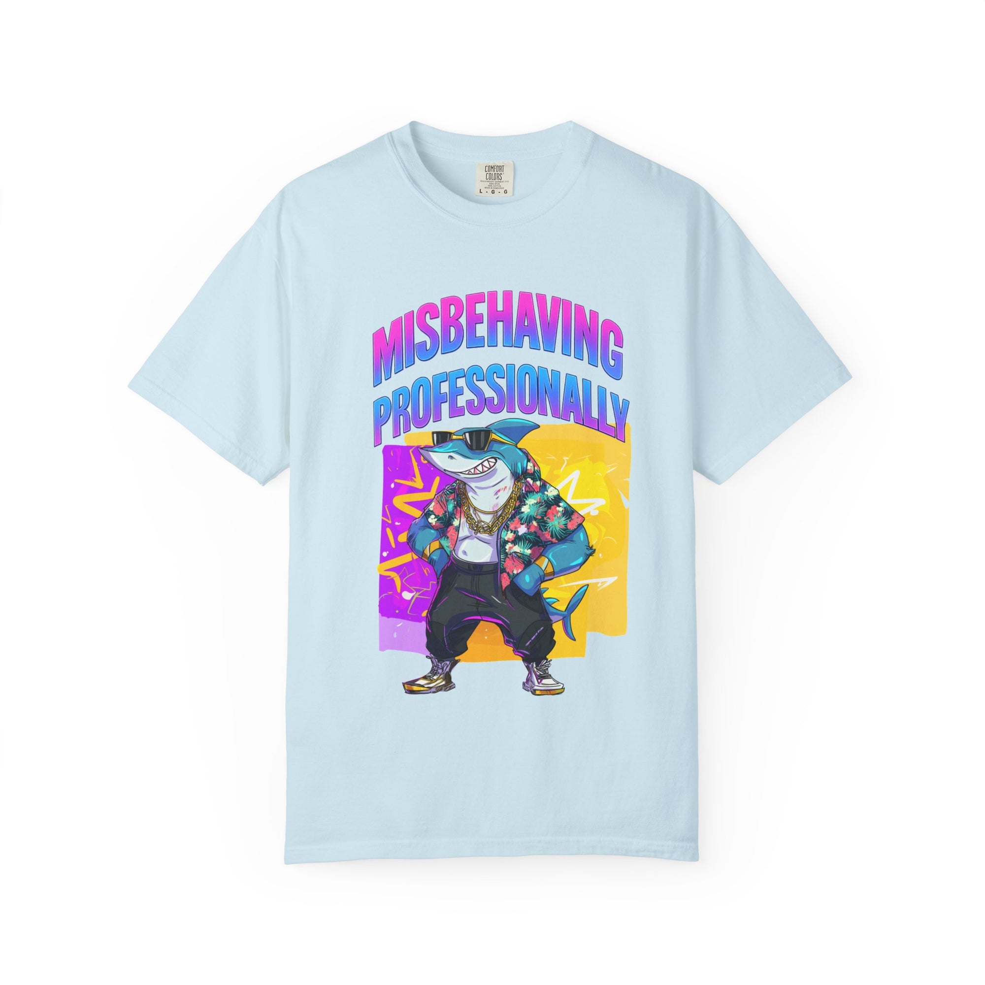 "Misbehaving professionally" - Epic Shark Graphic - Unisex T-shirt