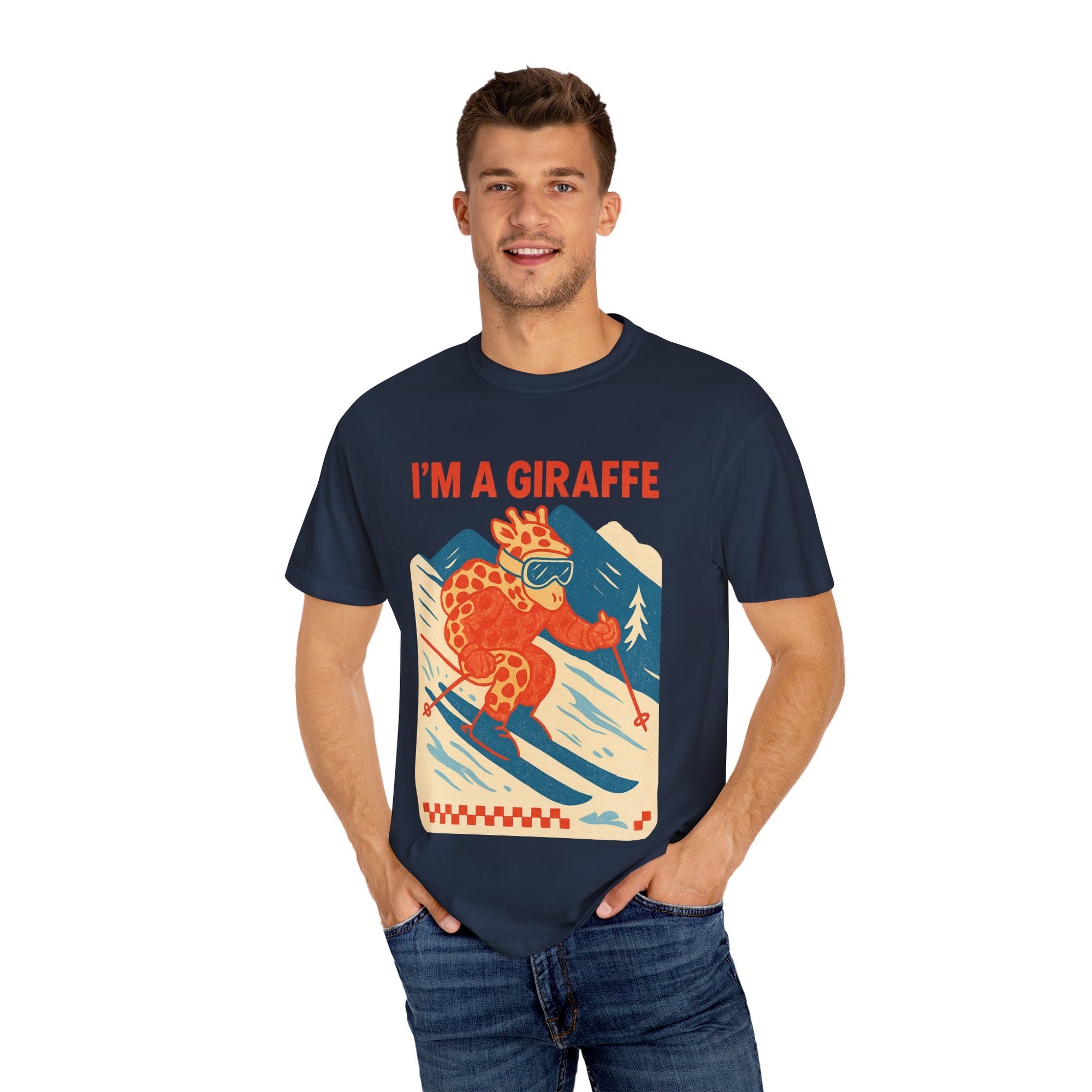 "im a giraffe" - Graphic - T-shirt