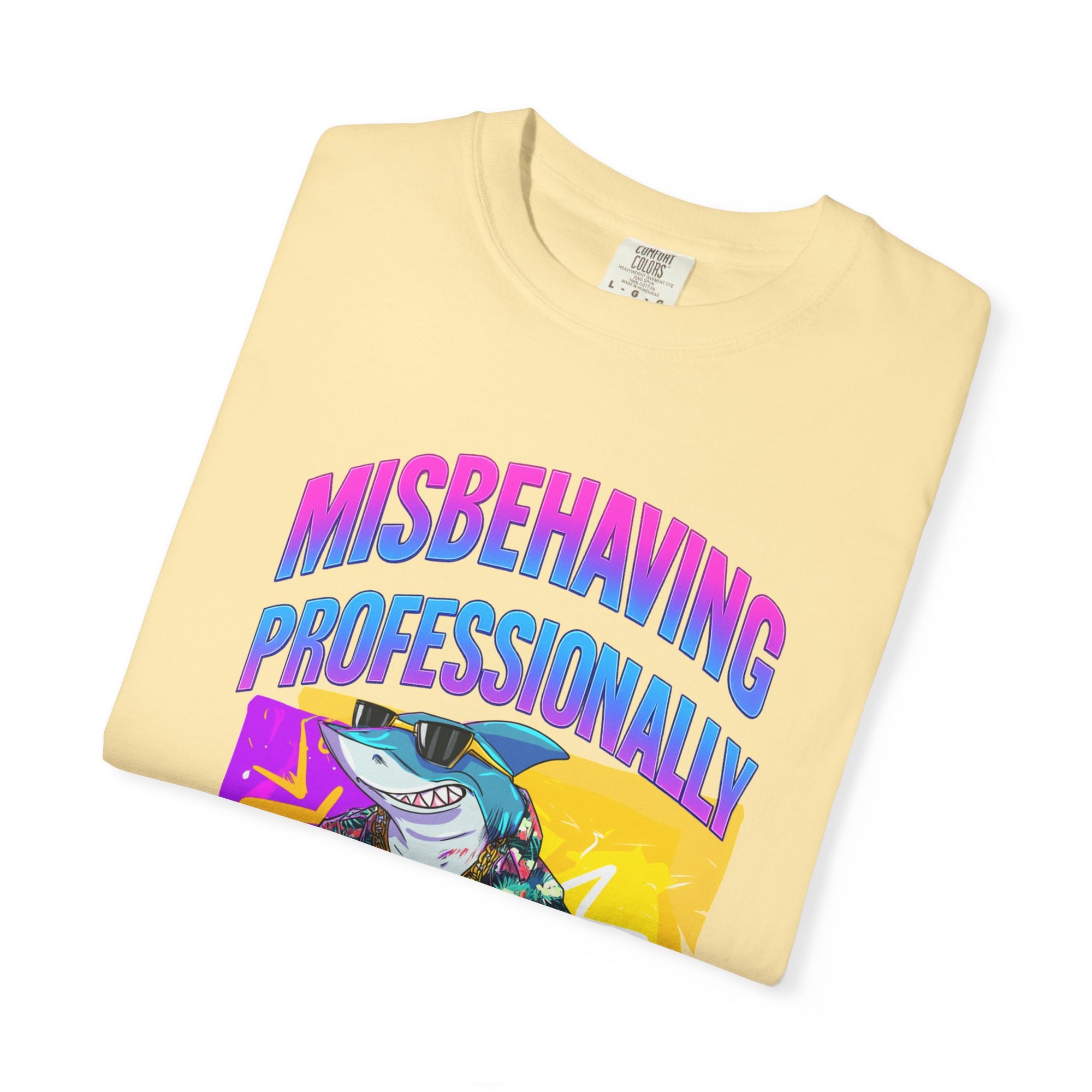 "Misbehaving professionally" - Epic Shark Graphic - Unisex T-shirt