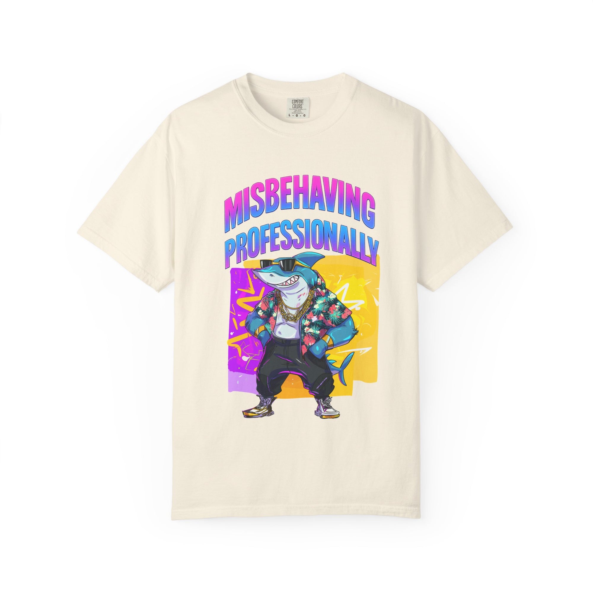 "Misbehaving professionally" - Epic Shark Graphic - Unisex T-shirt