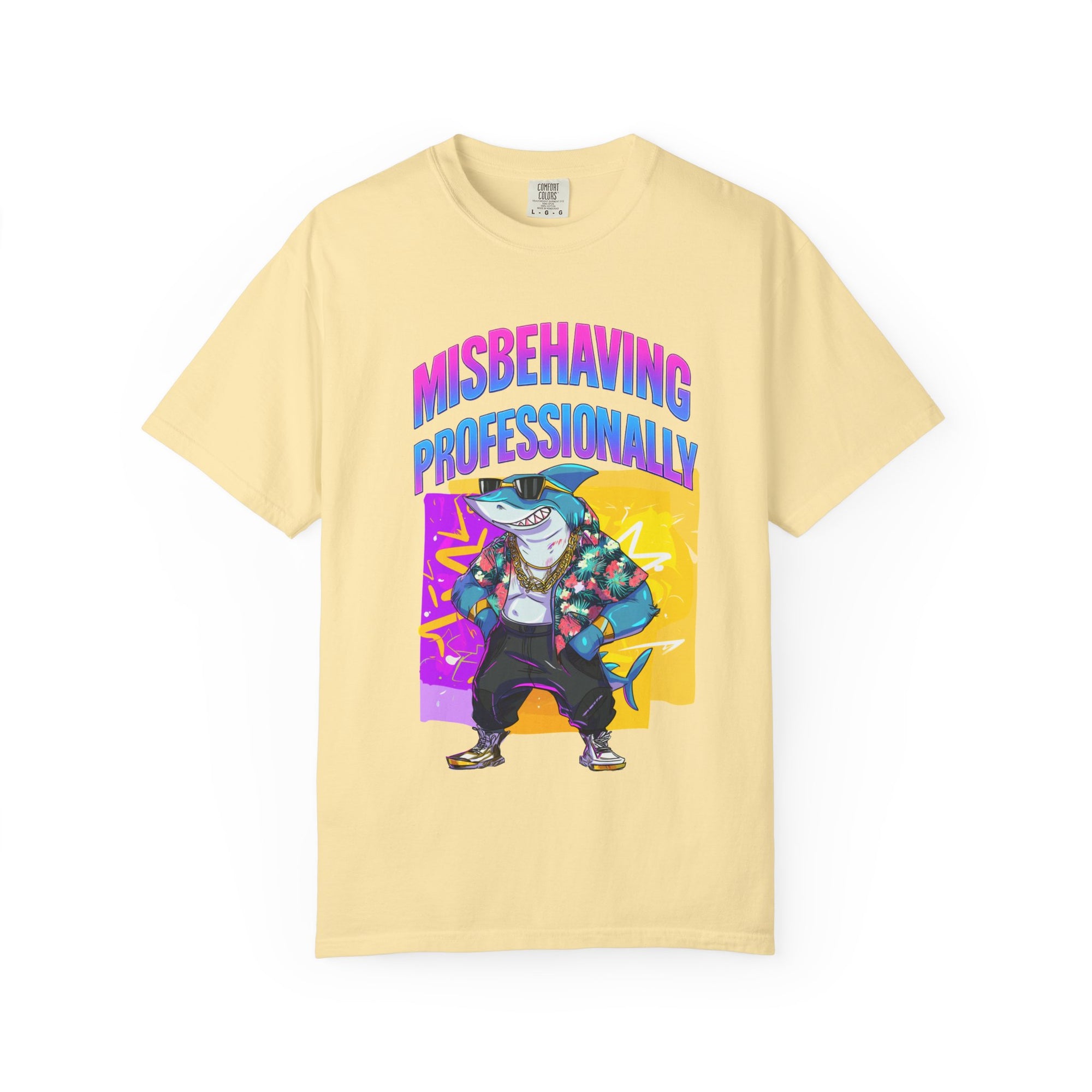 "Misbehaving professionally" - Epic Shark Graphic - Unisex T-shirt