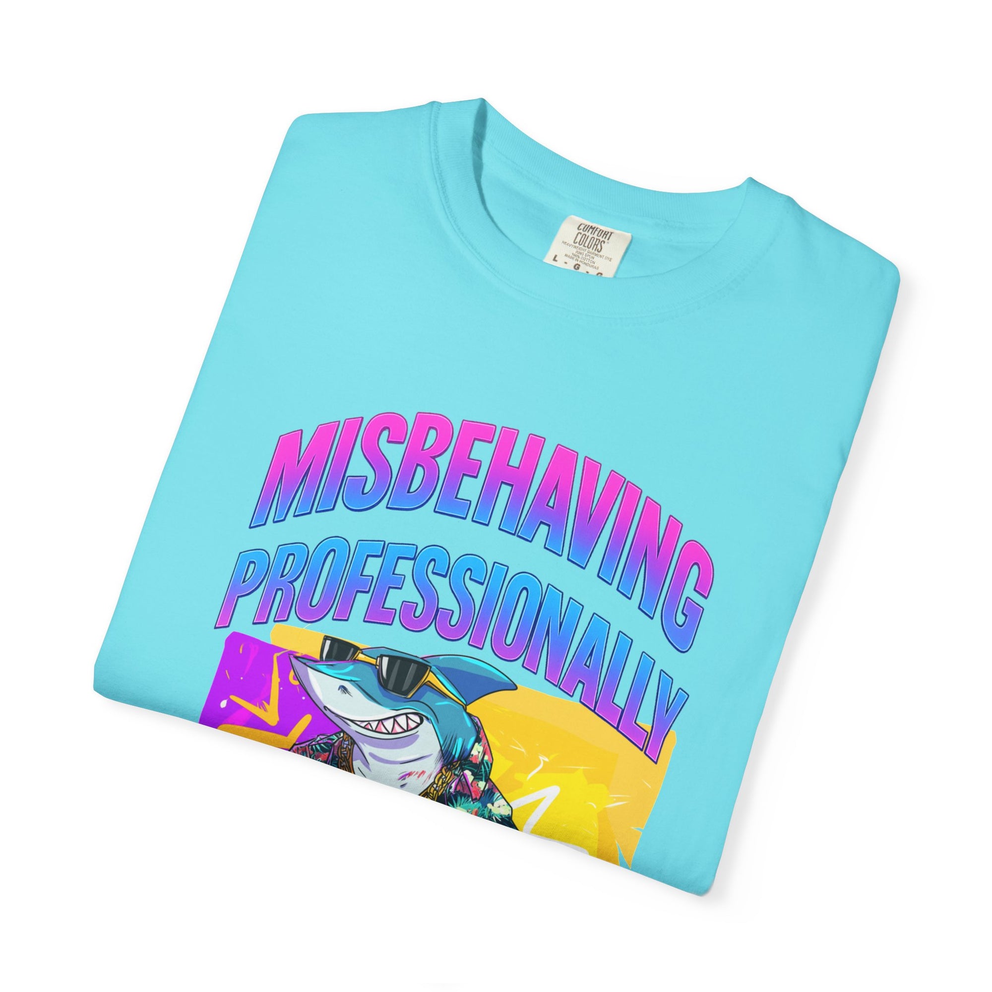 "Misbehaving professionally" - Epic Shark Graphic - Unisex T-shirt