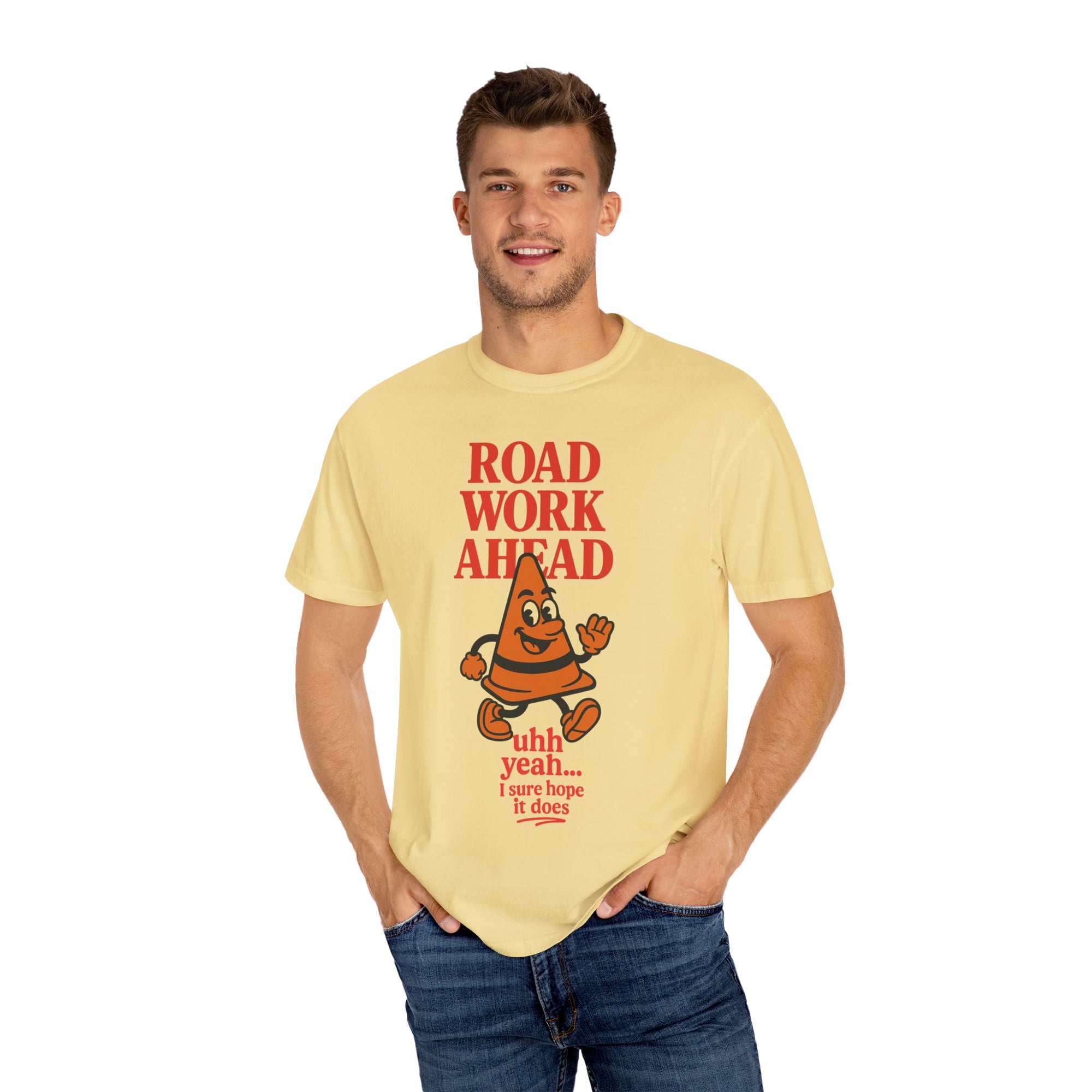 "road work ahead" vine - Graphic - Unisex T-shirt