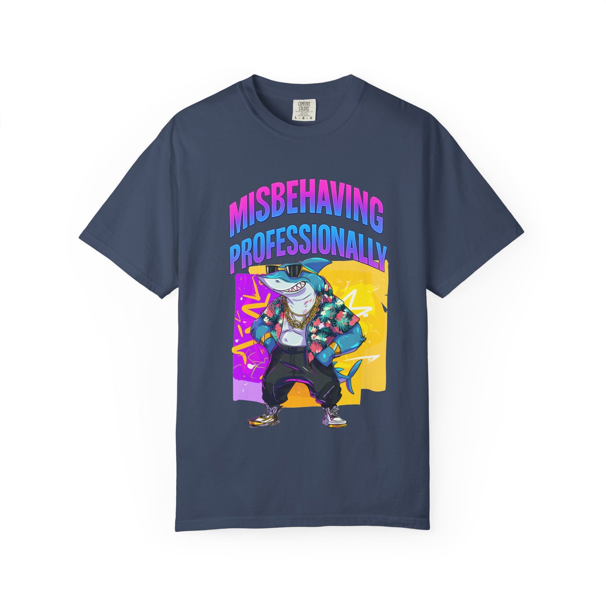 "Misbehaving professionally" - Epic Shark Graphic - Unisex T-shirt