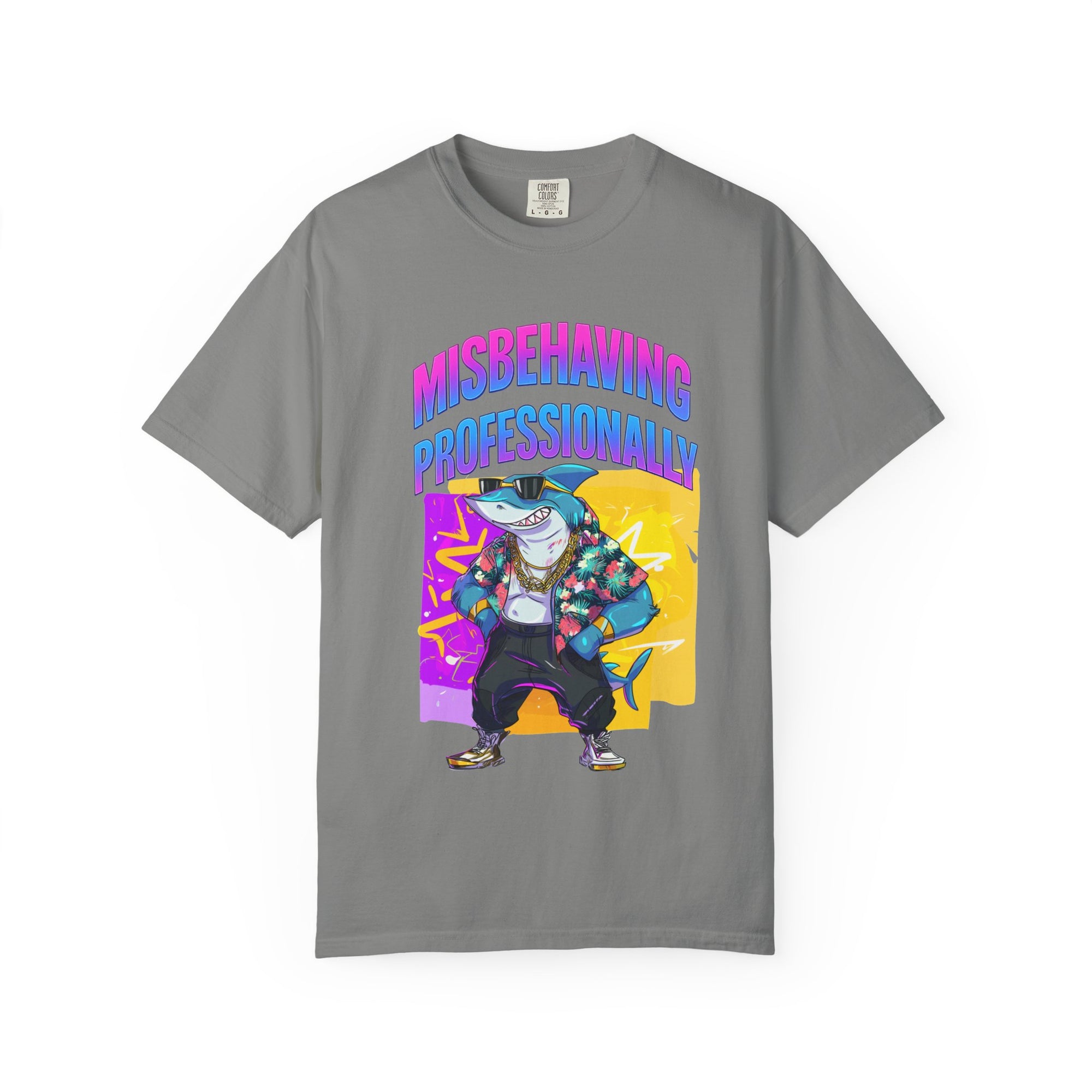 "Misbehaving professionally" - Epic Shark Graphic - Unisex T-shirt