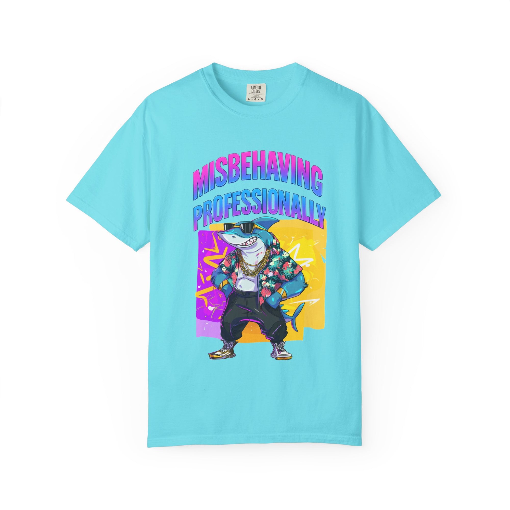 "Misbehaving professionally" - Epic Shark Graphic - Unisex T-shirt