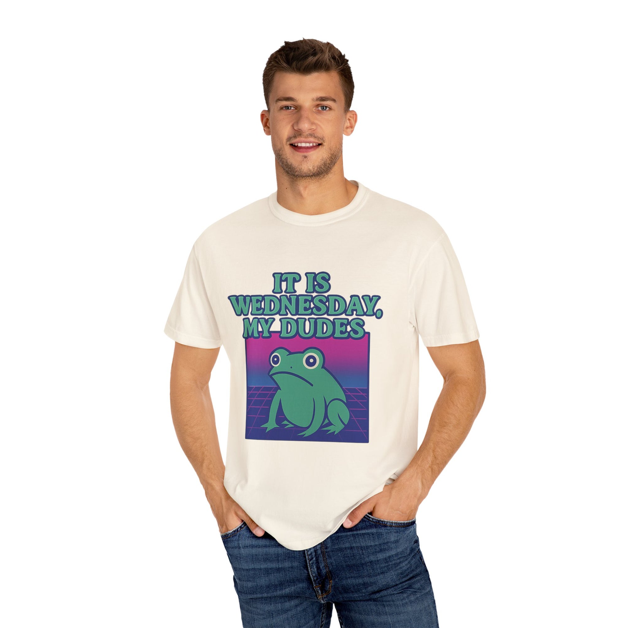 it's wednesday my dudes - vaporwave - Graphic T-shirt