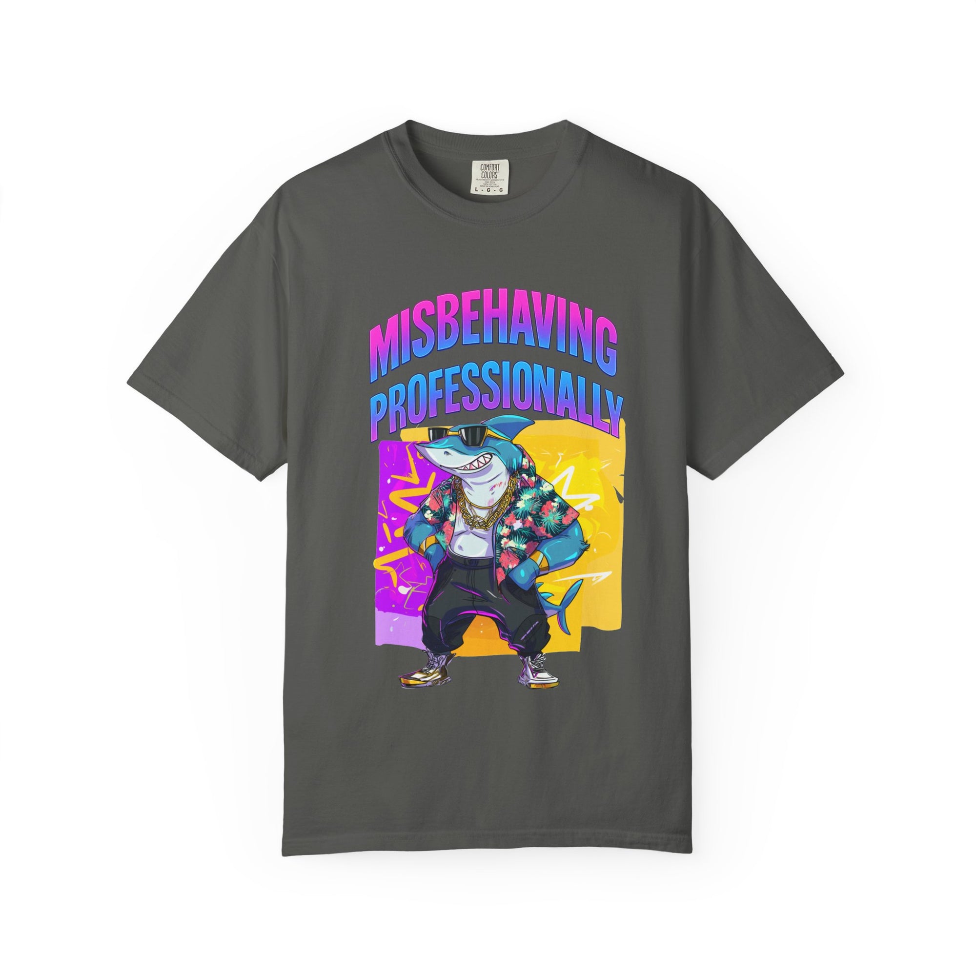 "Misbehaving professionally" - Epic Shark Graphic - Unisex T-shirt