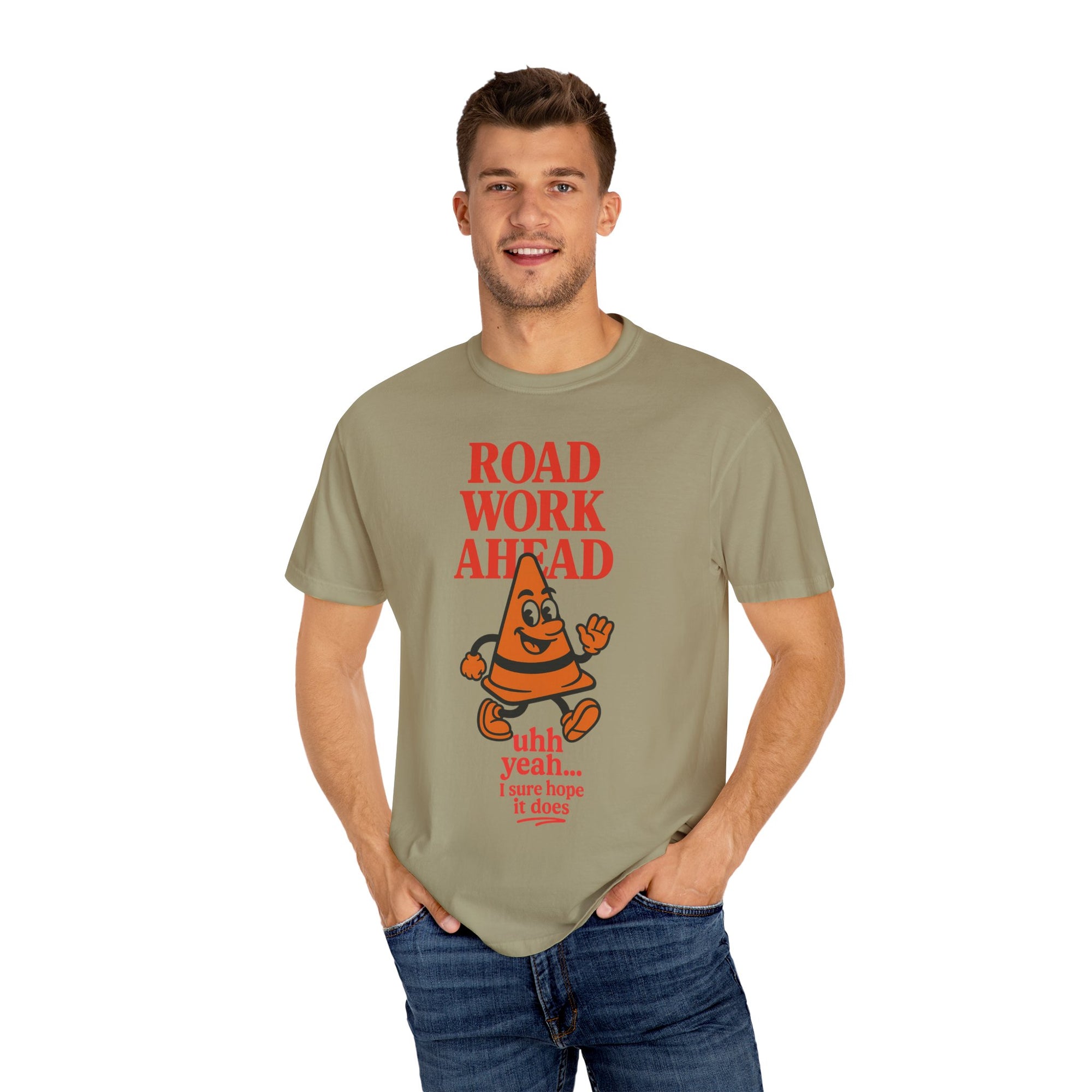 "road work ahead" vine - Graphic - Unisex T-shirt