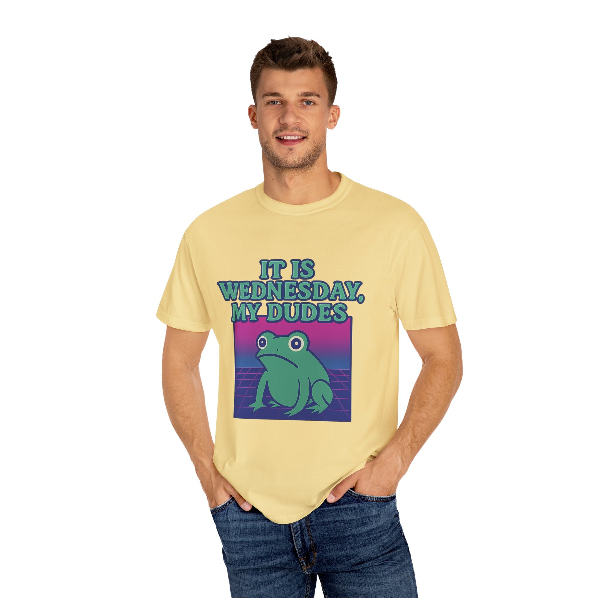it's wednesday my dudes - vaporwave - Graphic T-shirt