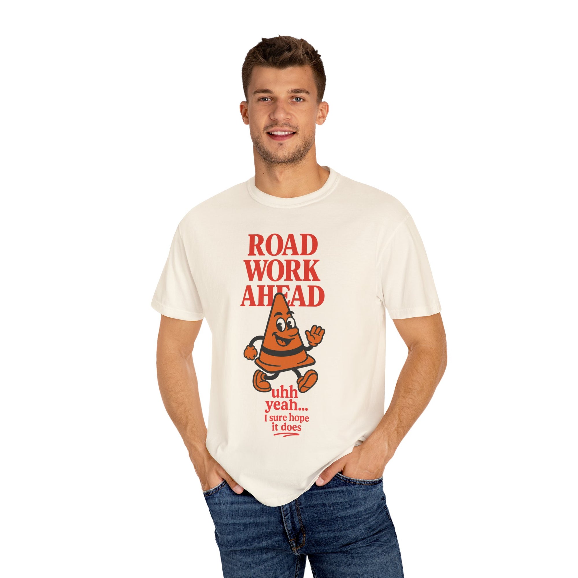 "road work ahead" vine - Graphic - Unisex T-shirt