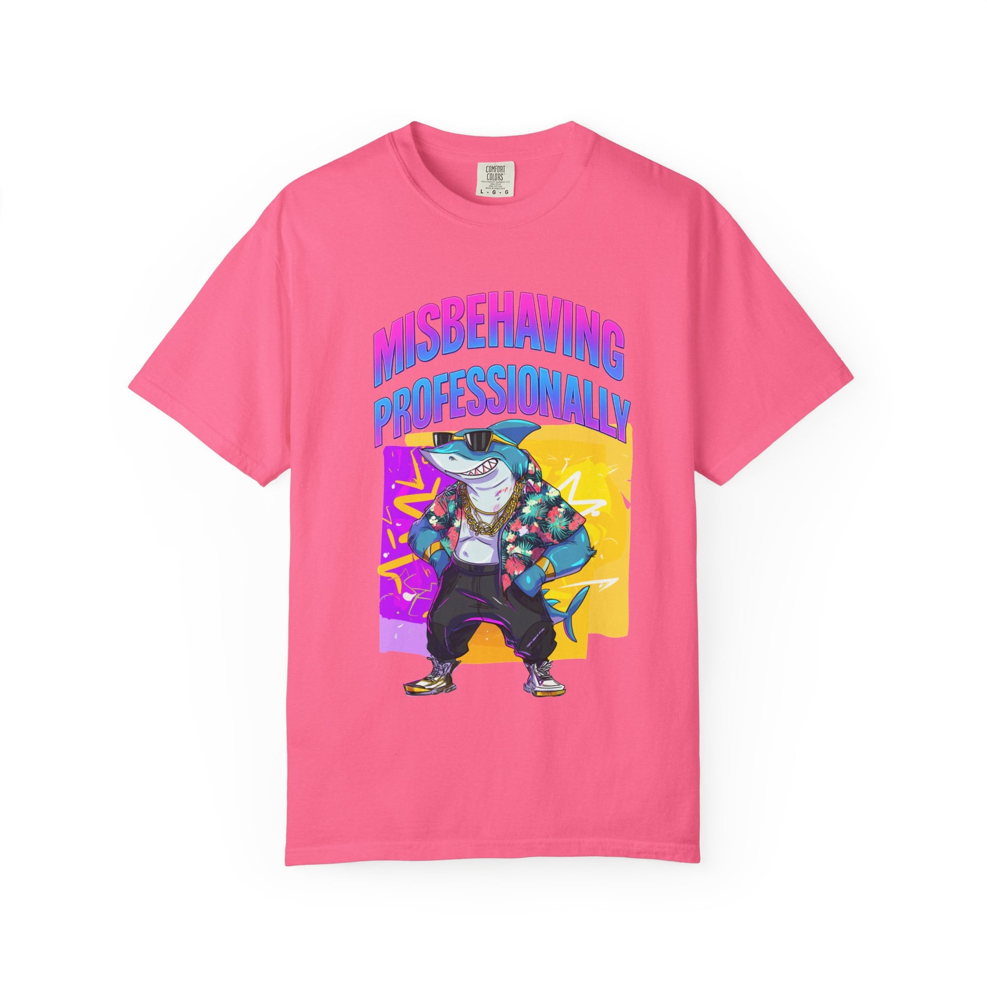"Misbehaving professionally" - Epic Shark Graphic - Unisex T-shirt