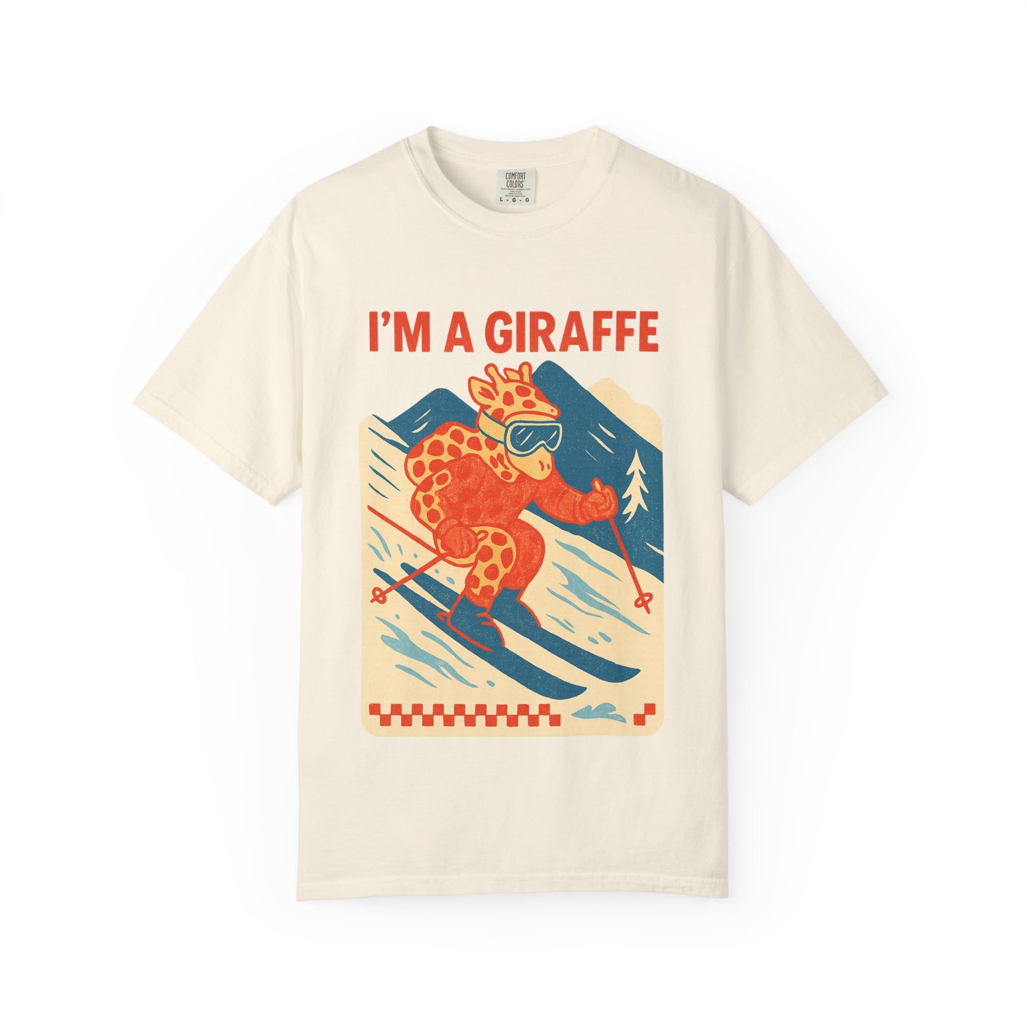 "im a giraffe" - Graphic - T-shirt