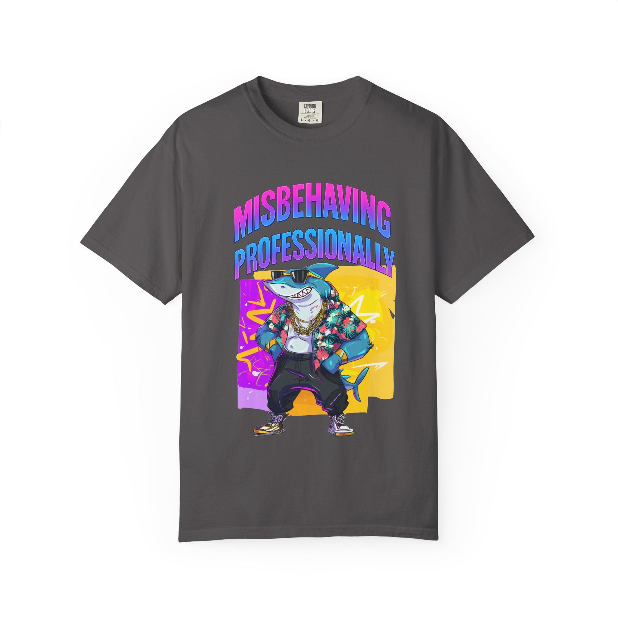 "Misbehaving professionally" - Epic Shark Graphic - Unisex T-shirt