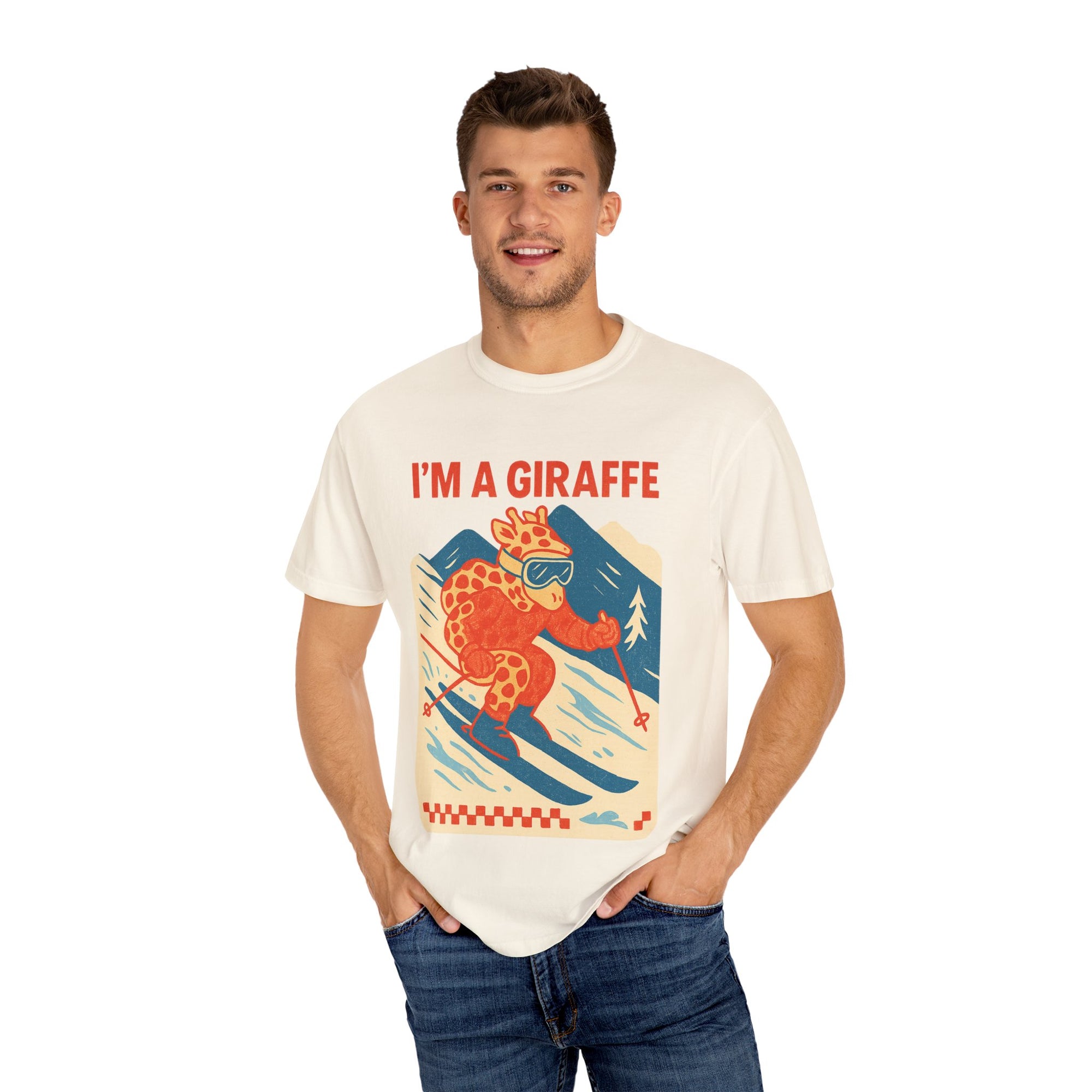 "im a giraffe" - Graphic - T-shirt