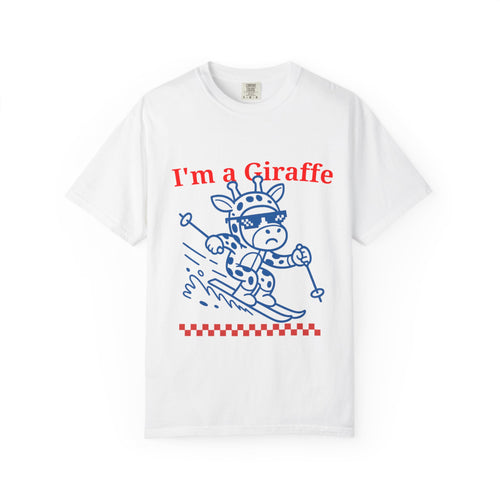"im a giraffe" - minimal graphic - T-shirt