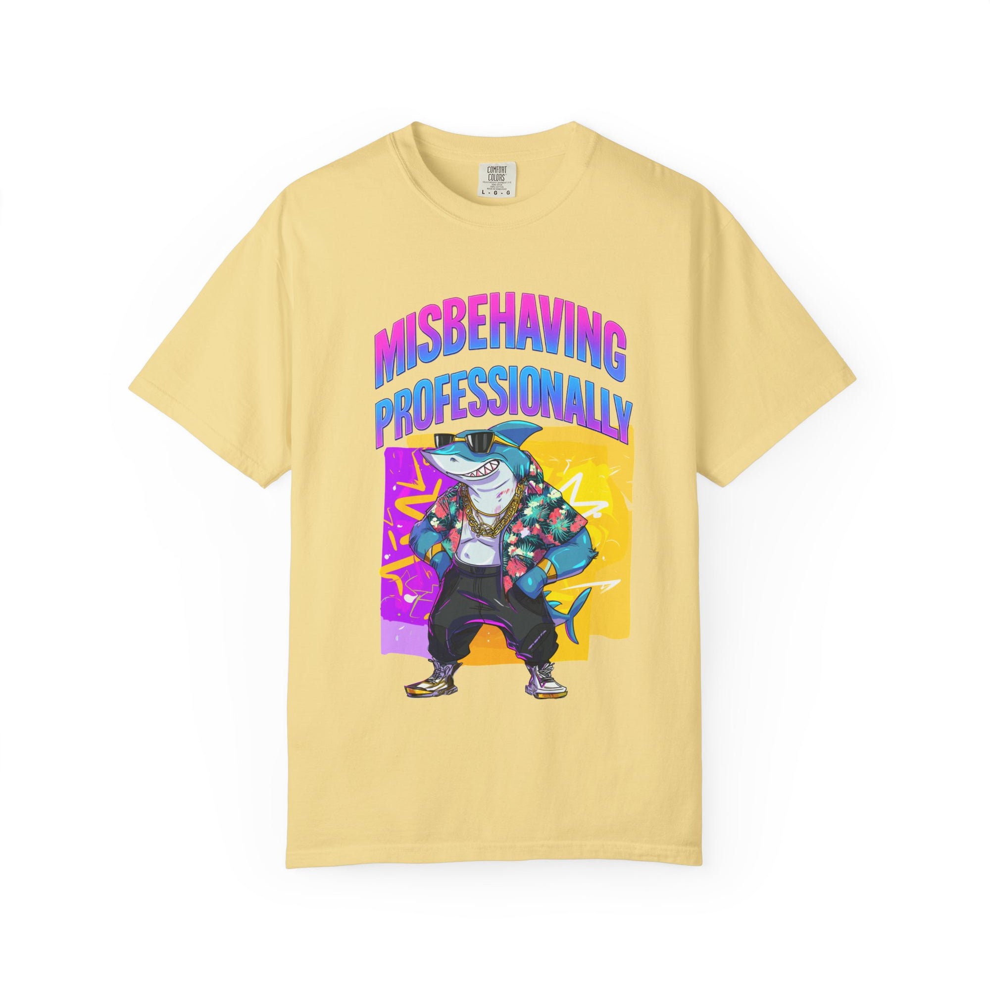 "Misbehaving professionally" - Epic Shark Graphic - Unisex T-shirt