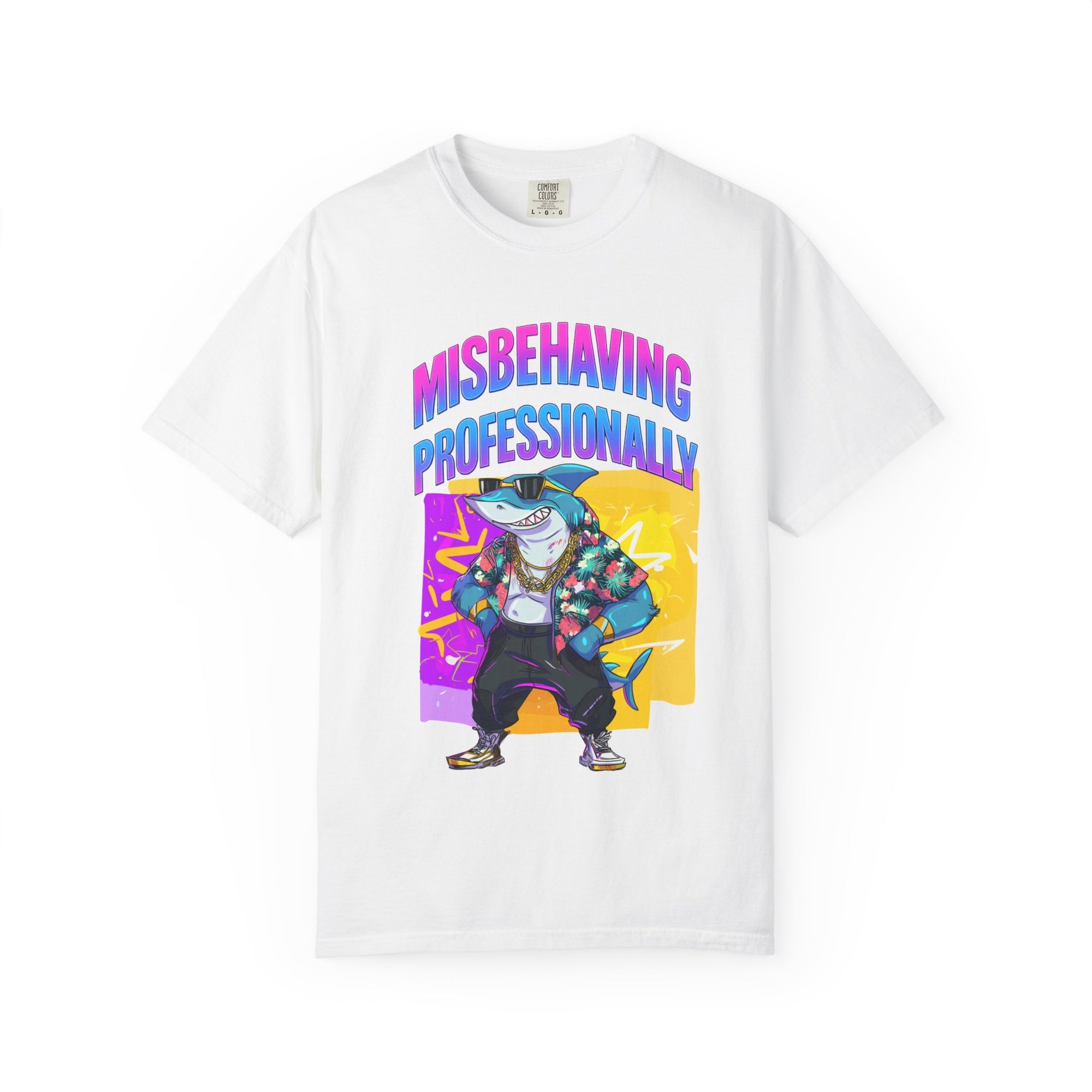 "Misbehaving professionally" - Epic Shark Graphic - Unisex T-shirt