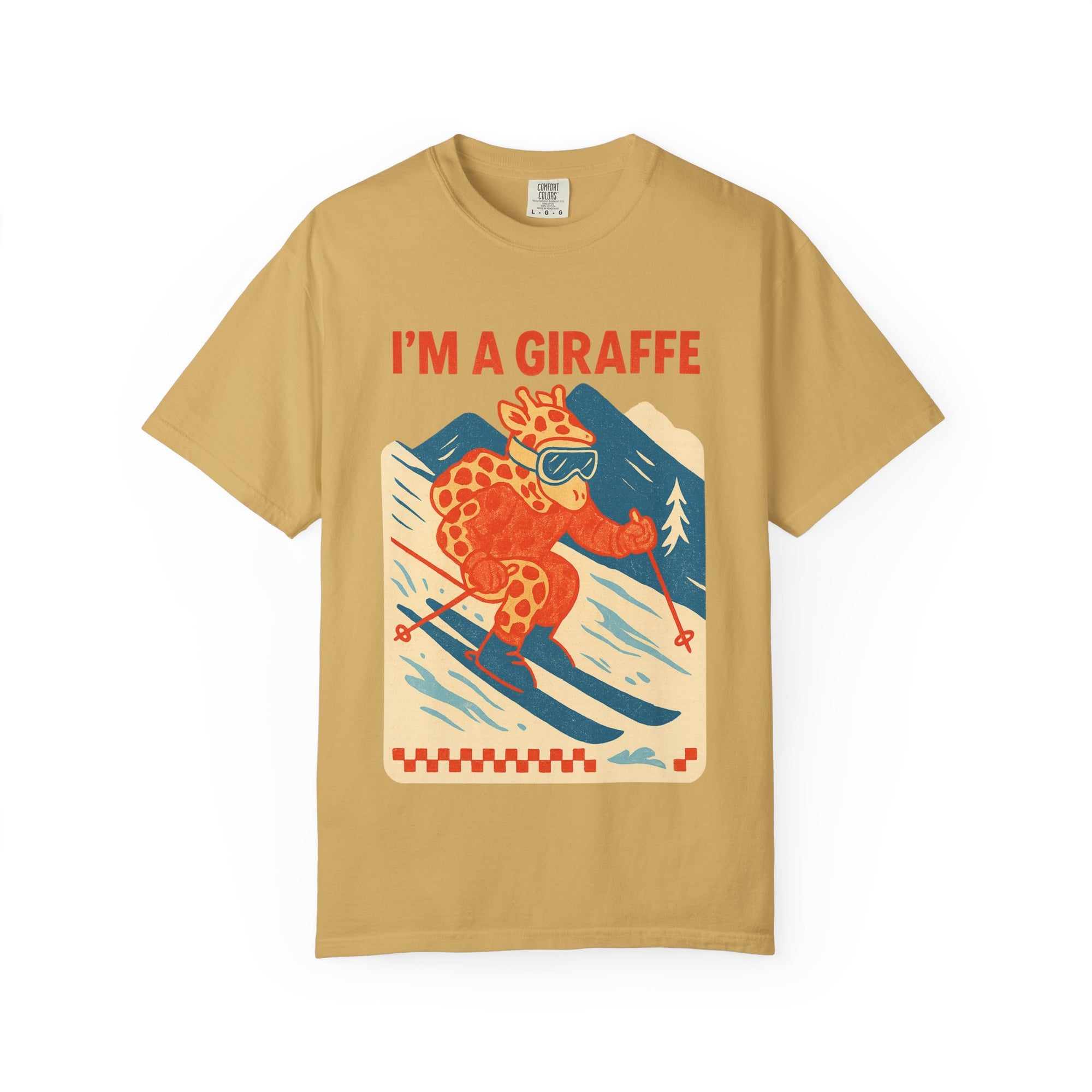 "im a giraffe" - Graphic - T-shirt