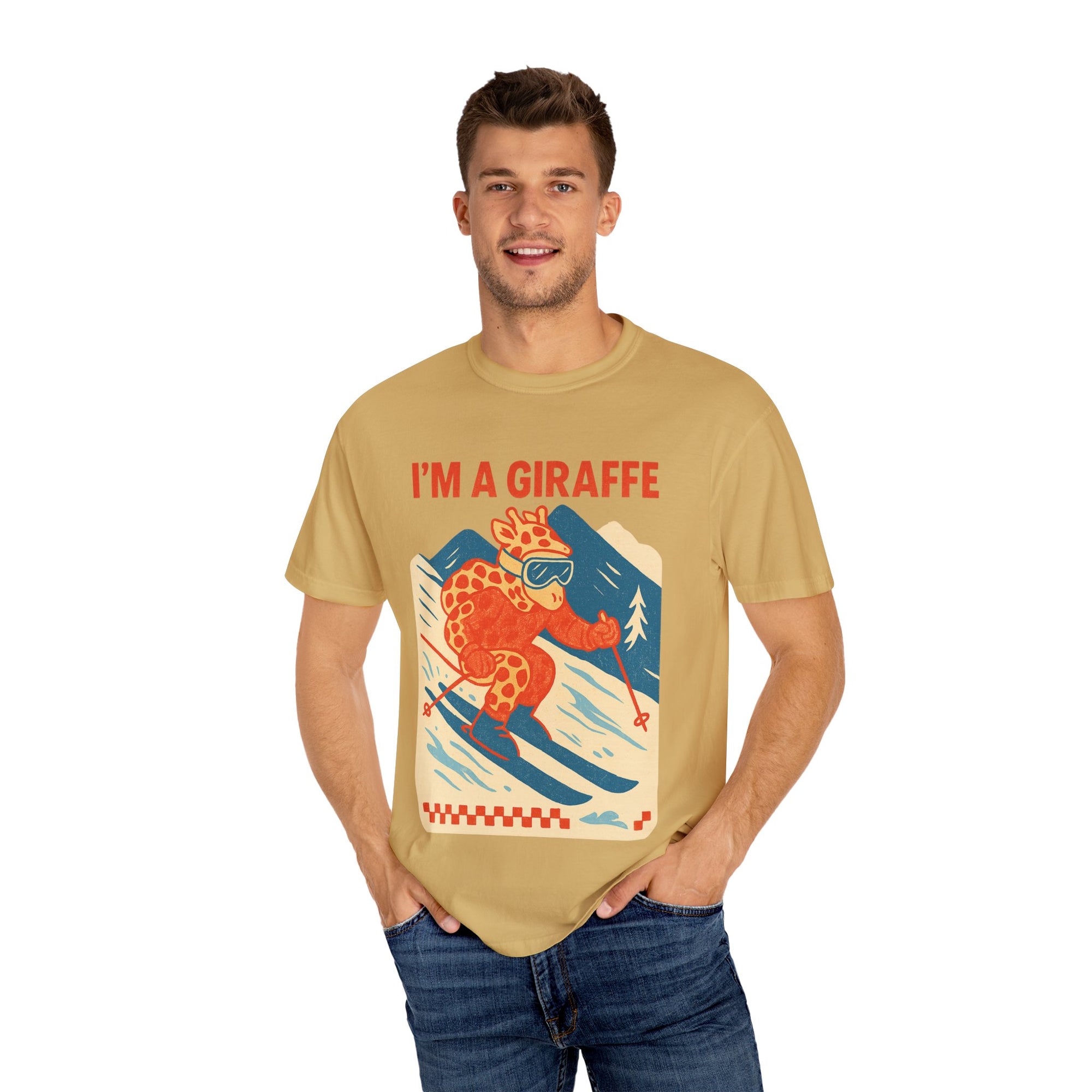 "im a giraffe" - Graphic - T-shirt